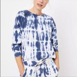 Lou & Grey Tie-Dye Terry Sweater